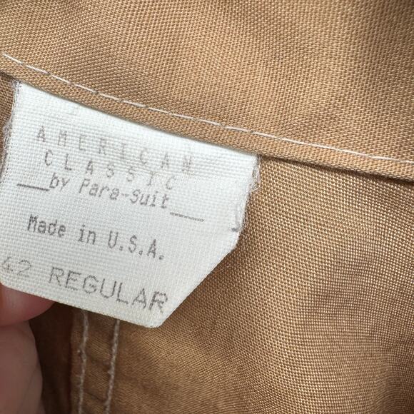 Para-Suit Coveralls Mens 42 American Classic Utility Work Vintage Made in USA - Picture 2 of 12